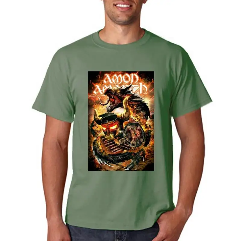 Название: футболка Amon AMARTH Dragon Jomsviking Tour 2022 в стиле Tie Dye Официальная