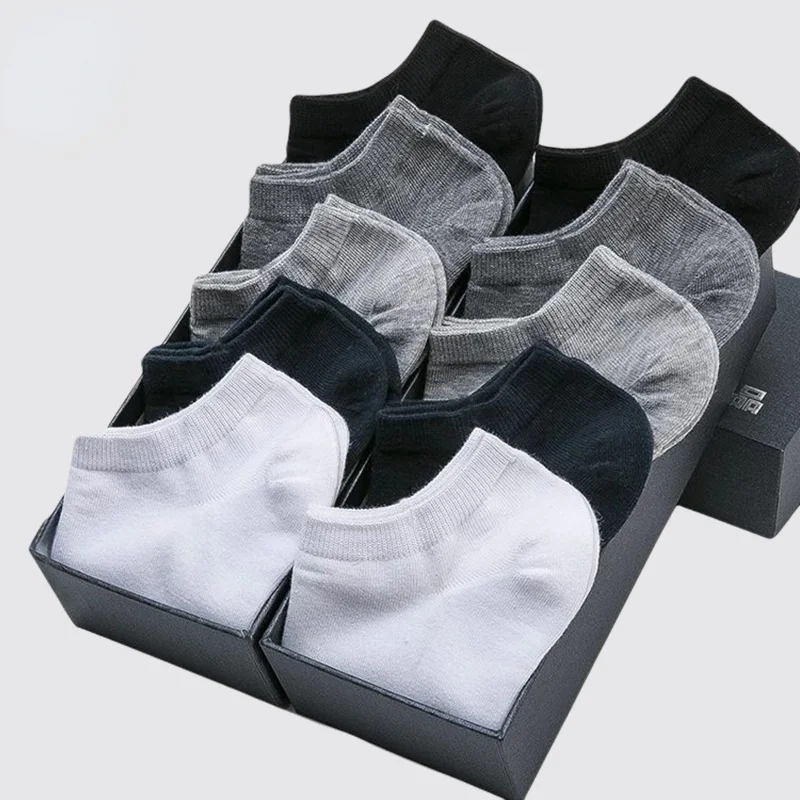 Men Socks Set Men Low Cut Solid Color Socks Black White Gray Breathable Cotton Sports Socks Male Short Socks Women Men Sock
Men Socks Set Men Low Cut Solid Color Socks Black White Gray Breathable Cotton Sports Socks Male Short Socks Women Men Sock