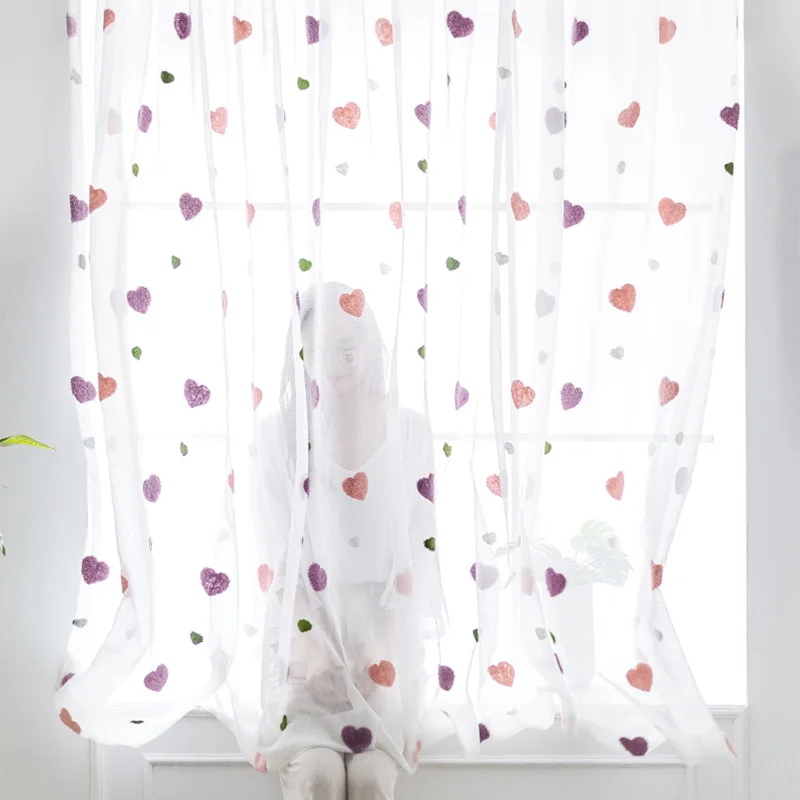 Yaapeet Punch-Free Semi Sheer Curtains Velcro Self-Adhesive Voile Embroidery Feather Window Curtain Privacy Translucent Drape
Yaapeet Punch-Free Semi Sheer Curtains Velcro Self-Adhesive Voile Embroidery Feather Window Curtain Privacy Translucent Drape