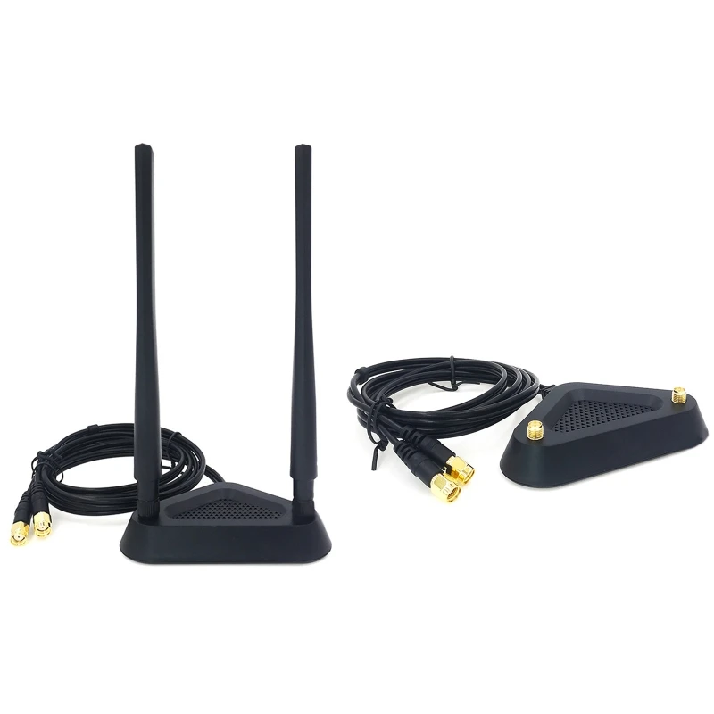 Складная внешняя антенна с высоким коэффициентом усиления Wi-Fi карта двухдиапазонный внешний антенный кабель для PCIE Настольный Wi-Fi адаптер ...
Складная внешняя антенна с высоким коэффициентом усиления Wi-Fi карта двухдиапазонный внешний антенный кабель для PCIE Настольный Wi-Fi адаптер ...