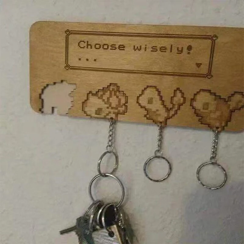 Retro Wood Key Holder Keys 4 Hook Storage Rack Hanger Room Hanging Gifts Key Holder Home Organizer Wall Organizer Hooks
Retro Wood Key Holder Keys 4 Hook Storage Rack Hanger Room Hanging Gifts Key Holder Home Organizer Wall Organizer Hooks