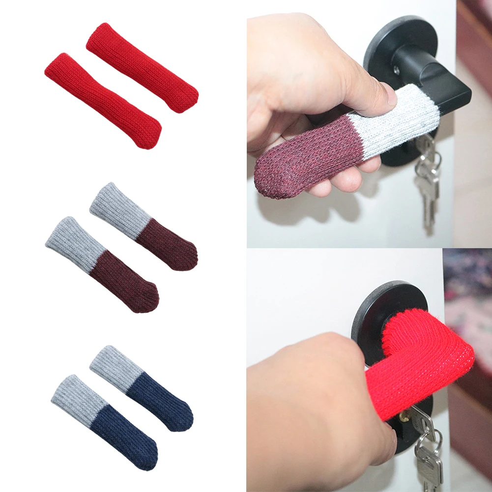 4pcs Knitted Chair Leg Socks Leg Floor Protectors Furniture Table Feet Covers Thickened Door Handle Protective Cover
4pcs Knitted Chair Leg Socks Leg Floor Protectors Furniture Table Feet Covers Thickened Door Handle Protective Cover