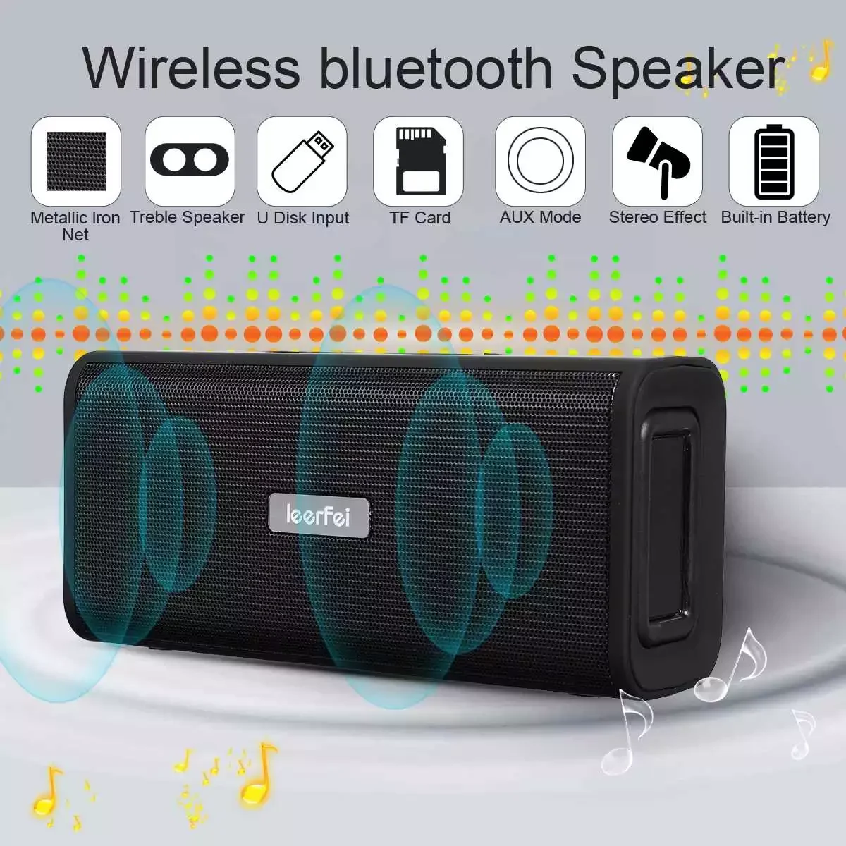 bluetooth Speaker Portable Speaker Bass Quad Driver Dual Diaphragm Deep Bass Outdoor bluetooth Wireless Speaker Player Boombox
bluetooth Speaker Portable Speaker Bass Quad Driver Dual Diaphragm Deep Bass Outdoor bluetooth Wireless Speaker Player Boombox