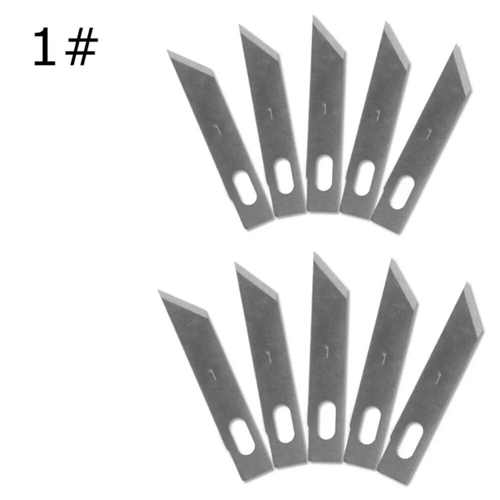 10PCS Precision Cutter Blades Set Hand Tools Arts Craft Hobby Paper Cutting Carving Aluminum Alloy DIY Repair Cutter Blade
10PCS Precision Cutter Blades Set Hand Tools Arts Craft Hobby Paper Cutting Carving Aluminum Alloy DIY Repair Cutter Blade