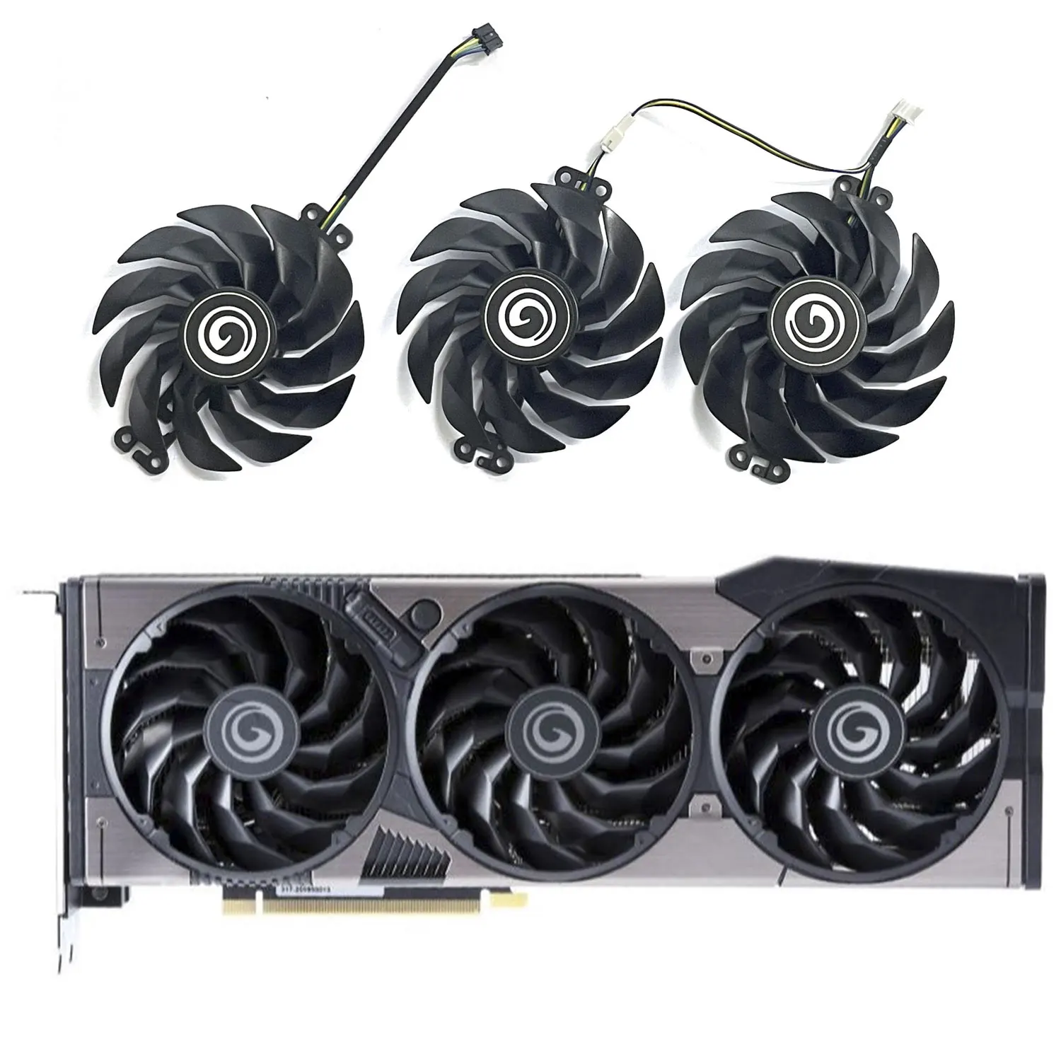 3PCS 95MM 4-pin TH9215S2H-PDB02 DC 12V 0.45A RTX3090 3080 3070 GPU Fans for Galaxy GeForce RTX 3090 3080 3070 3060 graphics fans
3PCS 95MM 4-pin TH9215S2H-PDB02 DC 12V 0.45A RTX3090 3080 3070 GPU Fans for Galaxy GeForce RTX 3090 3080 3070 3060 graphics fans