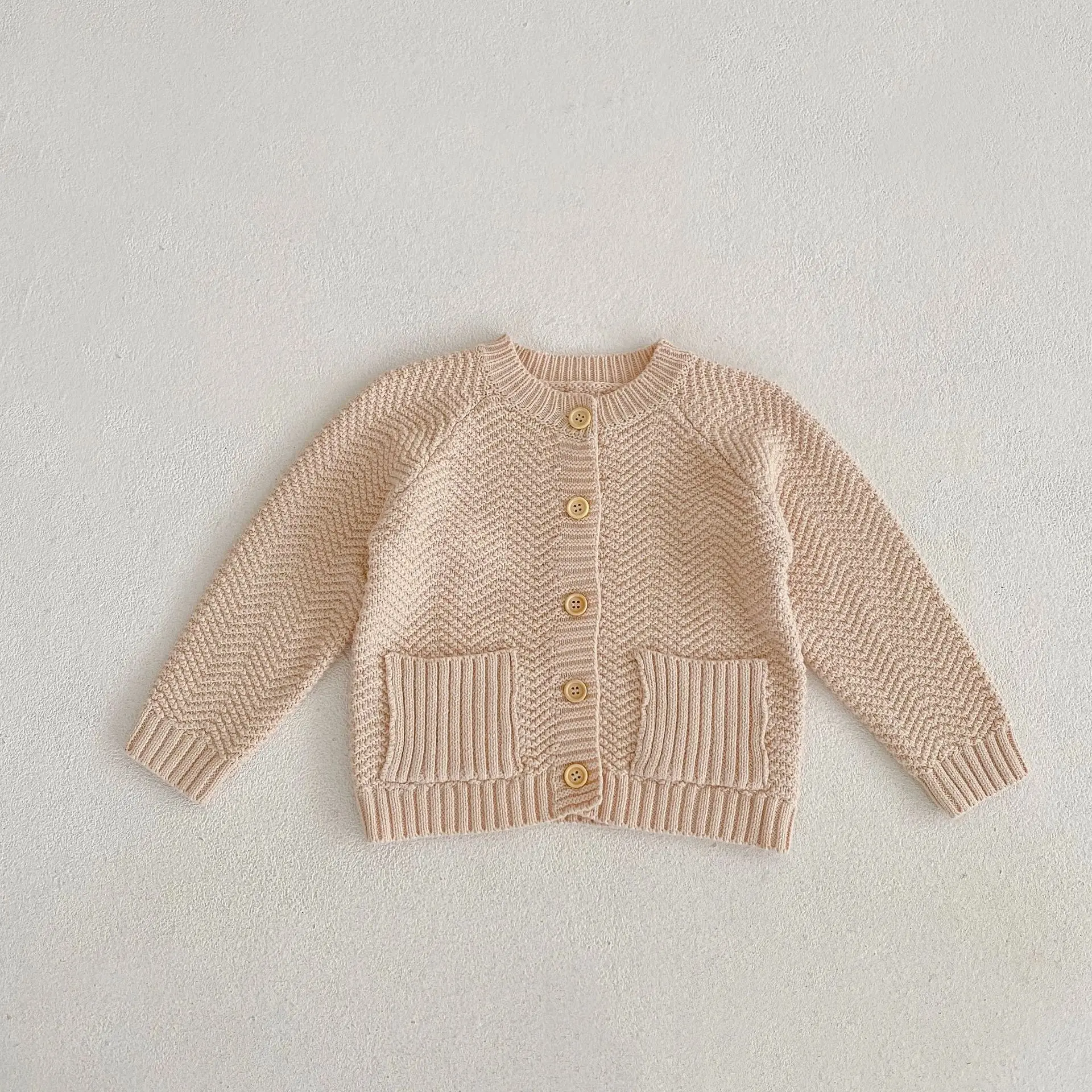 2022 Autumn New Boy Girl Baby All-match Knitting Cardigan Sweater Newborn Solid Long Sleeve Tops Children Loose Cotton Coats
2022 Autumn New Boy Girl Baby All-match Knitting Cardigan Sweater Newborn Solid Long Sleeve Tops Children Loose Cotton Coats