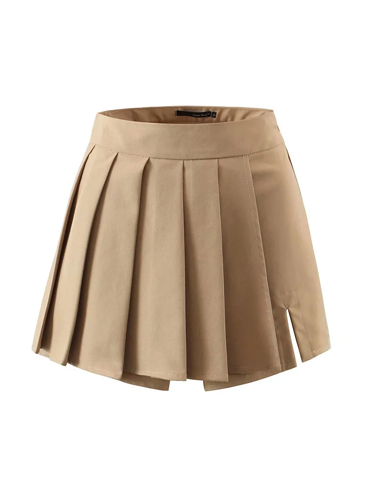 Women High Waist Pleated Skirt y2k Summer Casual Kawaii A-line Solid Color Tennis Japanese School Uniform Mini Skirts for Girls
Women High Waist Pleated Skirt y2k Summer Casual Kawaii A-line Solid Color Tennis Japanese School Uniform Mini Skirts for Girls