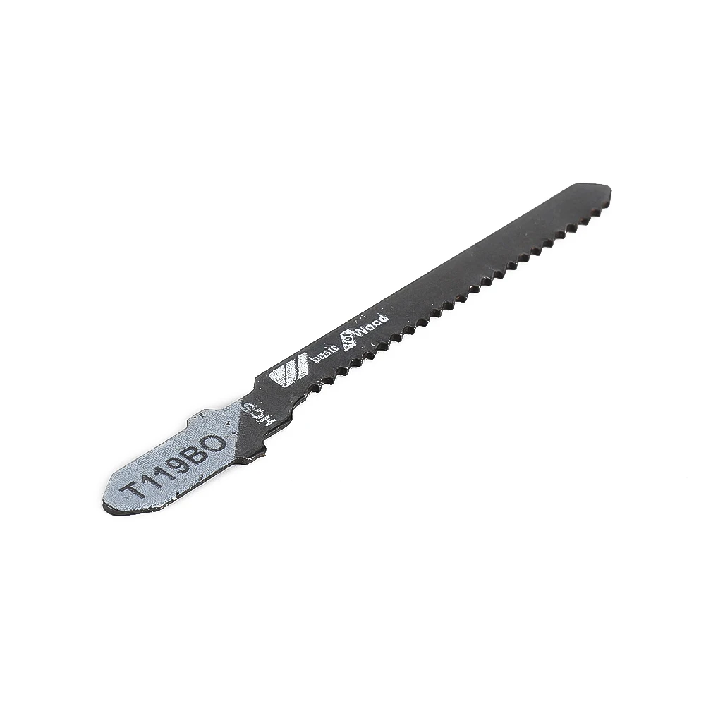 5pcs Saw Blades 3 Inch 12TPI HCS T-Shank Jigsaw Blades T119BO For Wood Fast Cutting Saber Power Tool Reciprocating
5pcs Saw Blades 3 Inch 12TPI HCS T-Shank Jigsaw Blades T119BO For Wood Fast Cutting Saber Power Tool Reciprocating