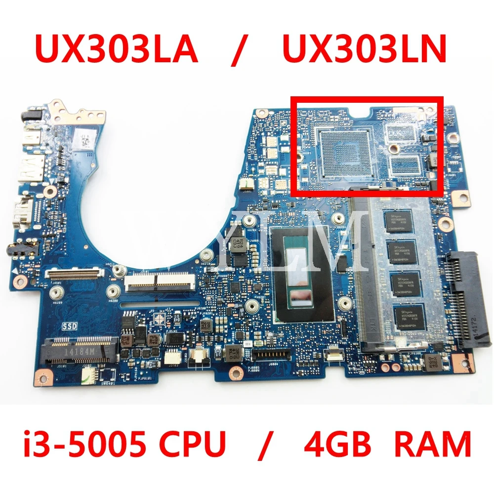UX303LA i3-5005 CPU 4GB RAM Материнская плата ASUS UX303 UX303LA UX303LN UX303L UX303LNB материнская плата для ноутбука 90NB04R0-R01000
UX303LA i3-5005 CPU 4GB RAM Материнская плата ASUS UX303 UX303LA UX303LN UX303L UX303LNB материнская плата для ноутбука 90NB04R0-R01000