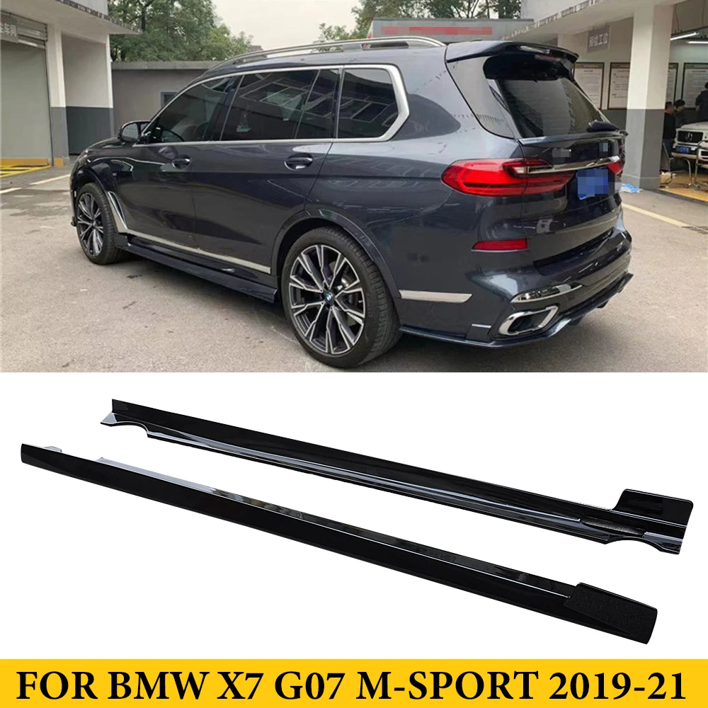 For BMW X7 G07 M-SPORT 2019-2021 ABS Car Side Skirts Extension Lip Aprons Car Styling
For BMW X7 G07 M-SPORT 2019-2021 ABS Car Side Skirts Extension Lip Aprons Car Styling