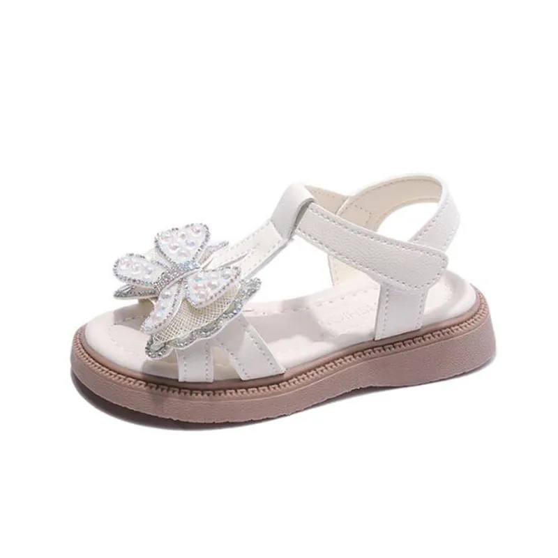 Girl Sandal Kid Summer Elegant Bling Rhinestone Party Princess Beach Shoes Cute Bowknot School Shoes for Kids Flat Heel
Girl Sandal Kid Summer Elegant Bling Rhinestone Party Princess Beach Shoes Cute Bowknot School Shoes for Kids Flat Heel
