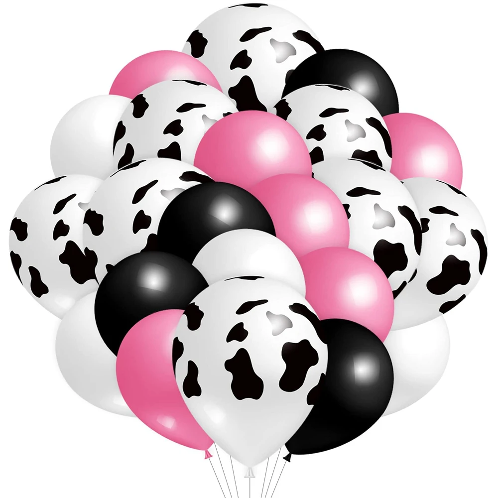 50Pcs Cow Print Pink Latex Cow Balloon Garland Arch Kit for Farm Birthday Baby Shower Party Decoration
50Pcs Cow Print Pink Latex Cow Balloon Garland Arch Kit for Farm Birthday Baby Shower Party Decoration