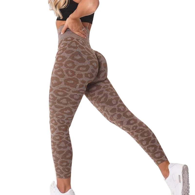 Feminine Sexy Soft Compression High Waist Wild Leopard Print Pants Comfortable Skin Tight Slim Seamless Fitness Leggings
Feminine Sexy Soft Compression High Waist Wild Leopard Print Pants Comfortable Skin Tight Slim Seamless Fitness Leggings