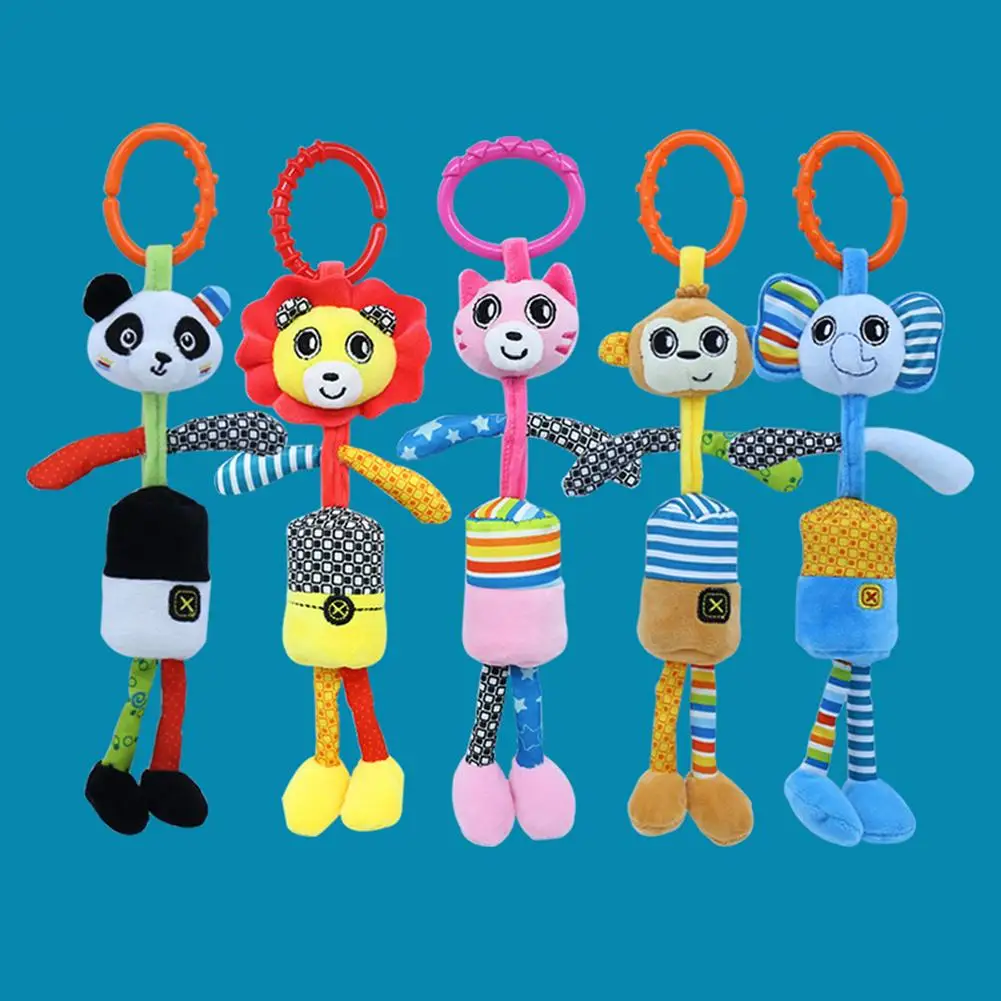 New Baby Rattle Toys Cartoon Animal Wind Chimes Soft Plush Bell Infant Stroller Crib Bed Early Childhood Educational Toy
New Baby Rattle Toys Cartoon Animal Wind Chimes Soft Plush Bell Infant Stroller Crib Bed Early Childhood Educational Toy