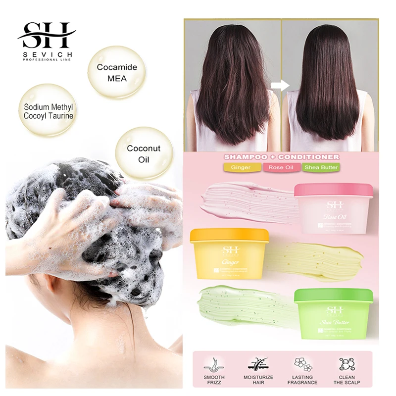 Sevich 2 In 1 Nourish Smoothing Shampoo 100ml Repair Dry Hair Fluffy Conditioner Ginger Anti Hair Loss Shampoo Cream Hair Care
Sevich 2 In 1 Nourish Smoothing Shampoo 100ml Repair Dry Hair Fluffy Conditioner Ginger Anti Hair Loss Shampoo Cream Hair Care