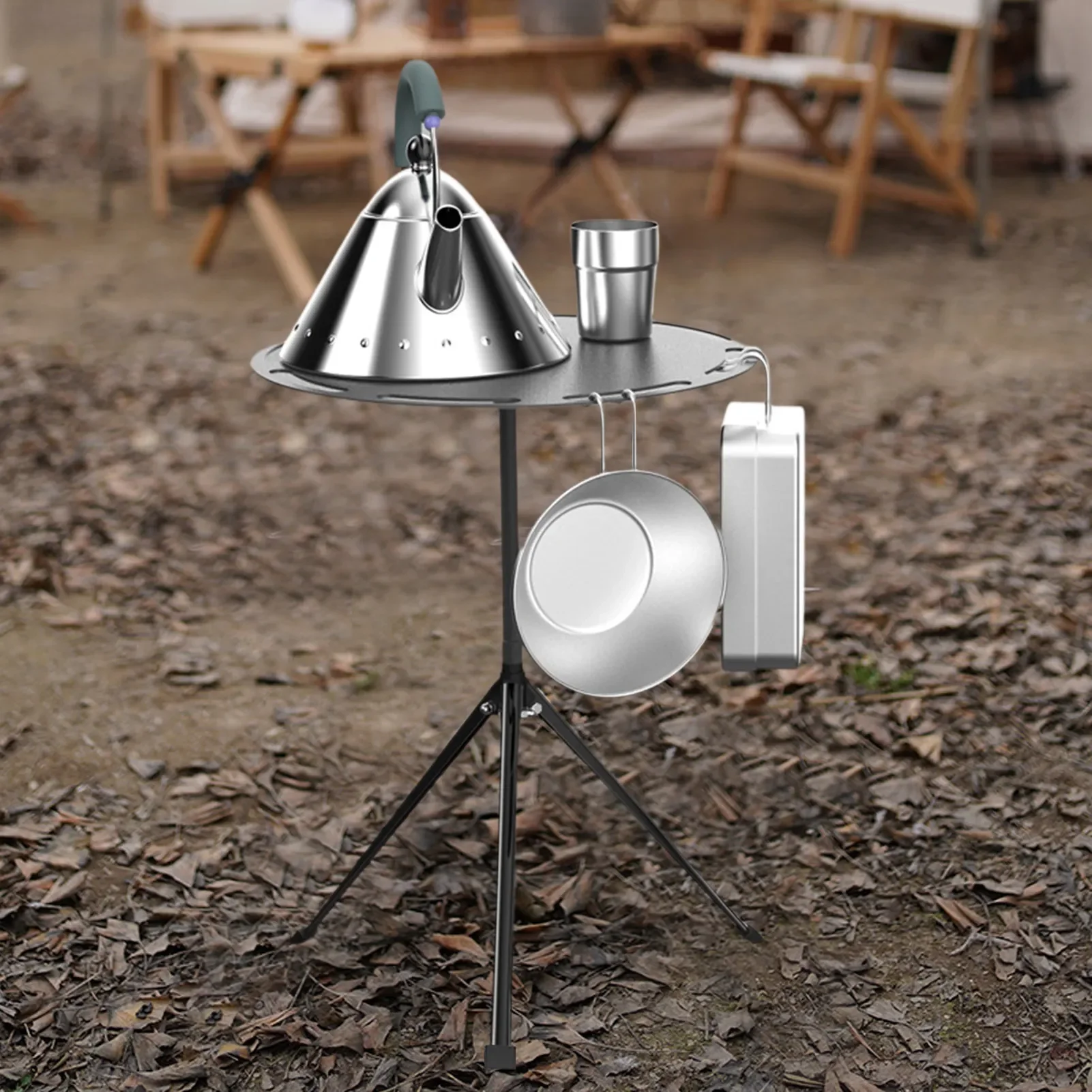 Camping Table Portable Foldable Round Picnic Table Aluminum Alloy Dining Table With Tripod Storage Bag
Camping Table Portable Foldable Round Picnic Table Aluminum Alloy Dining Table With Tripod Storage Bag