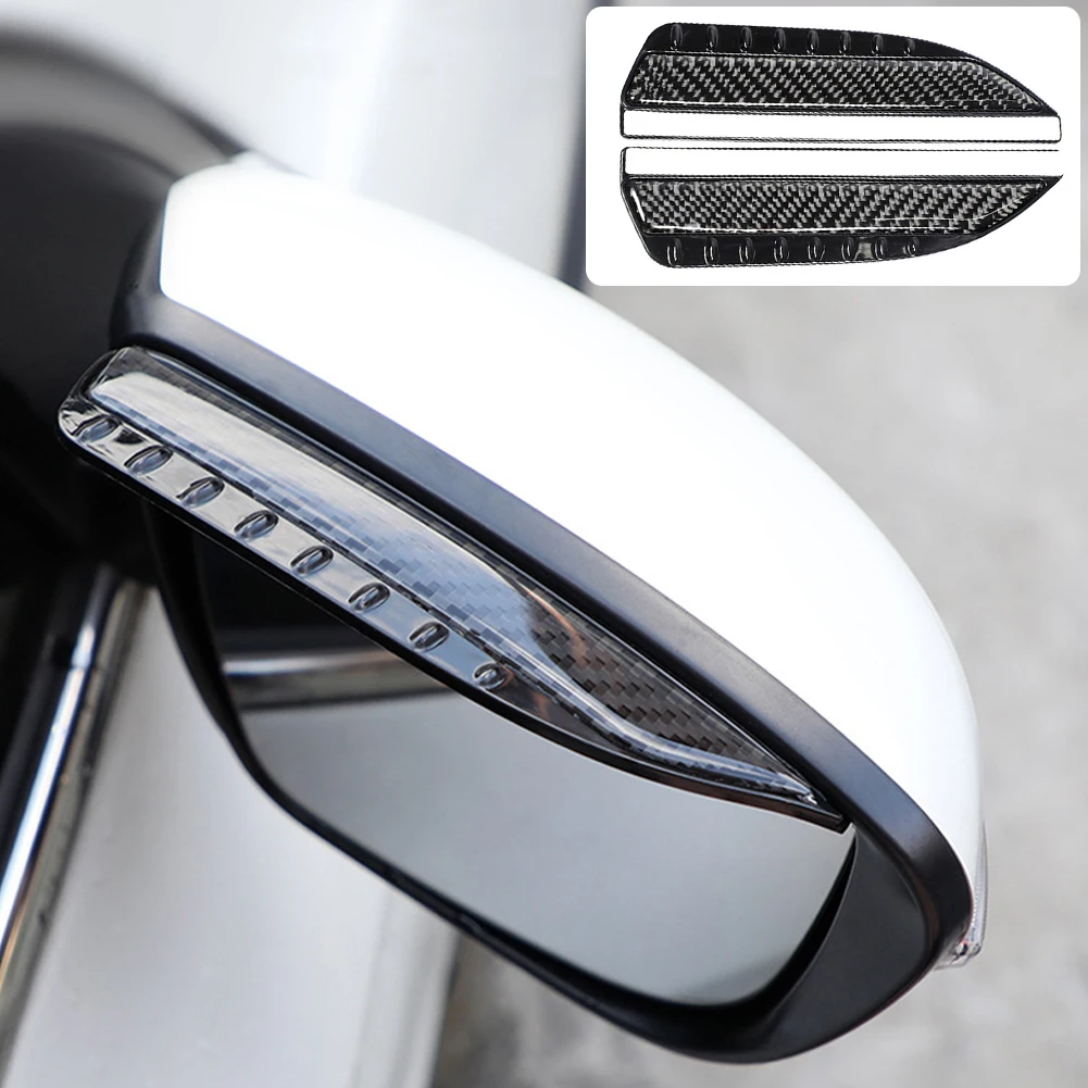 2PCS Universal Car Rearview Mirror Rain Guard Carbon Fiber Mirror Visor Side View Mirror Rain Eyebrow Protector Tucks SUV Covers
2PCS Universal Car Rearview Mirror Rain Guard Carbon Fiber Mirror Visor Side View Mirror Rain Eyebrow Protector Tucks SUV Covers