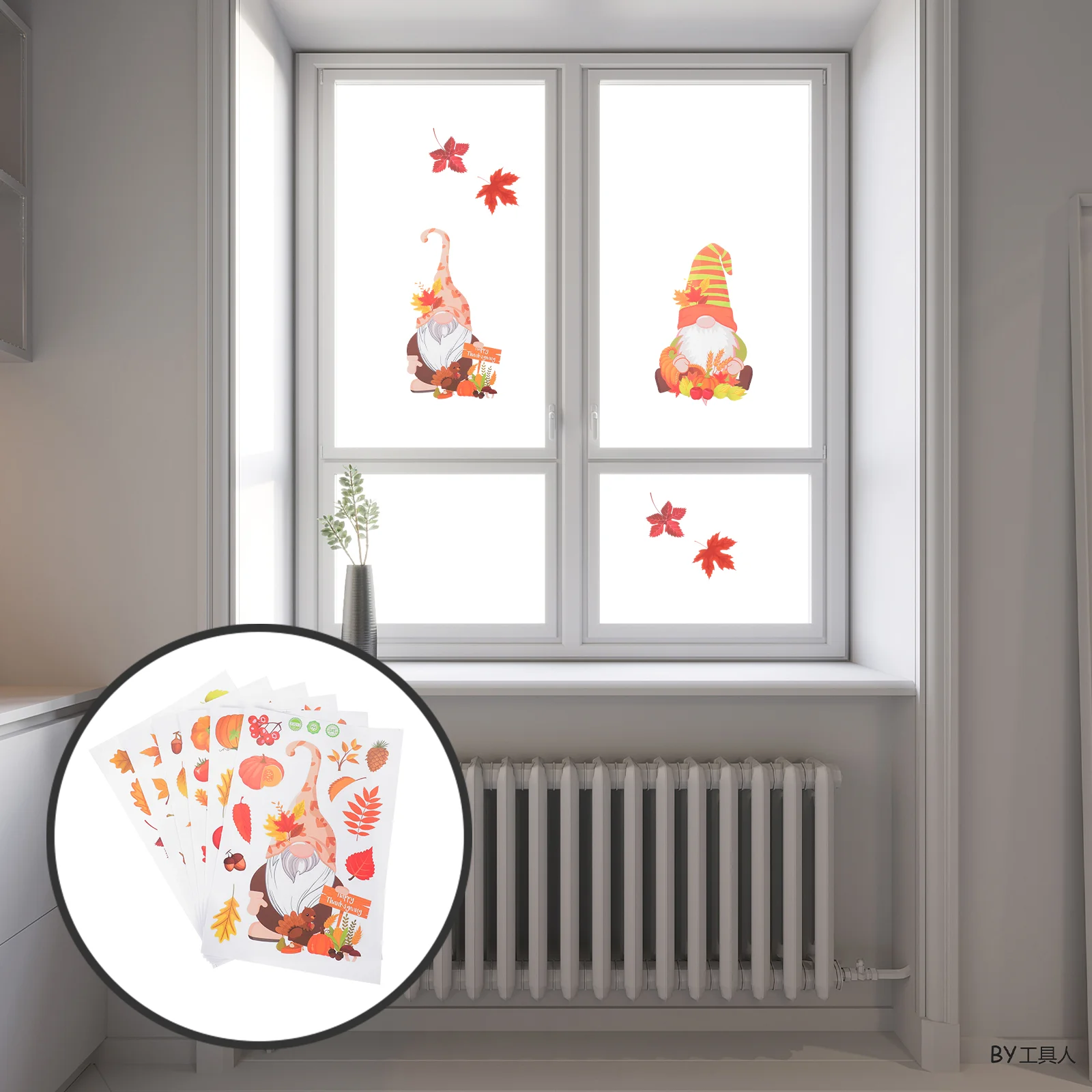 6 Sheets Halloween Pumpkin Decorations Fall Pumpkins Static Pvc Thanksgiving Window Clings
6 Sheets Halloween Pumpkin Decorations Fall Pumpkins Static Pvc Thanksgiving Window Clings