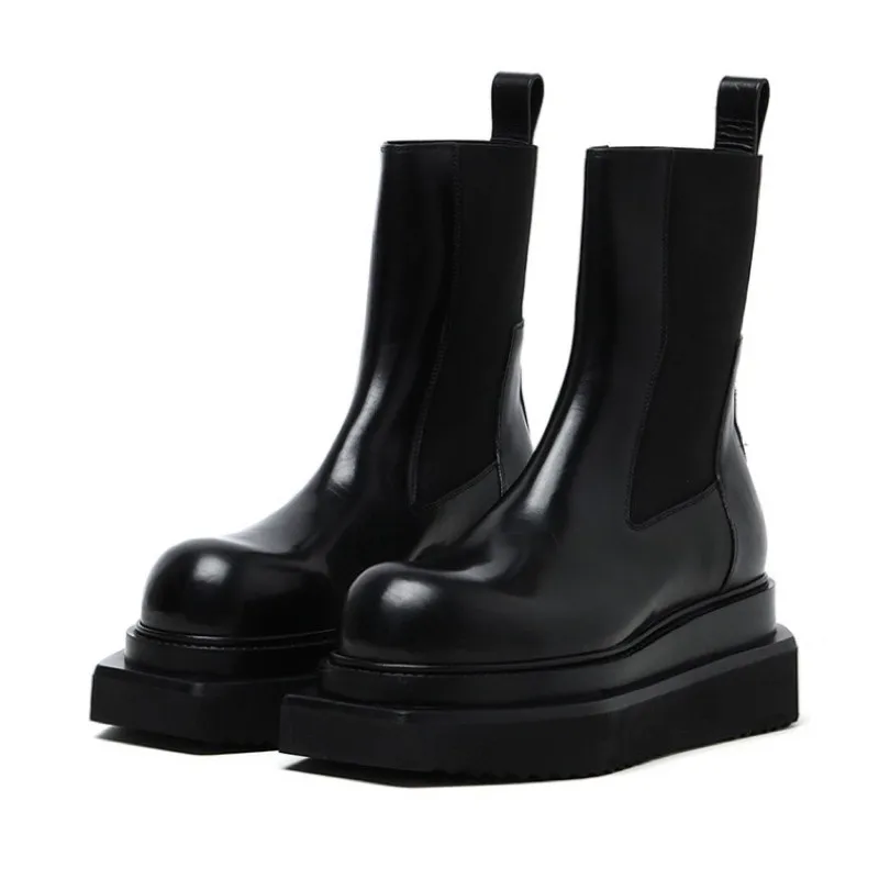 Современные женские ботинки челси с асимметричной подошвой, женские ботинки на платформе, женские полусапожки на высоком каблуке для верховой езды
Современные женские ботинки челси с асимметричной подошвой, женские ботинки на платформе, женские полусапожки на высоком каблуке для верховой езды