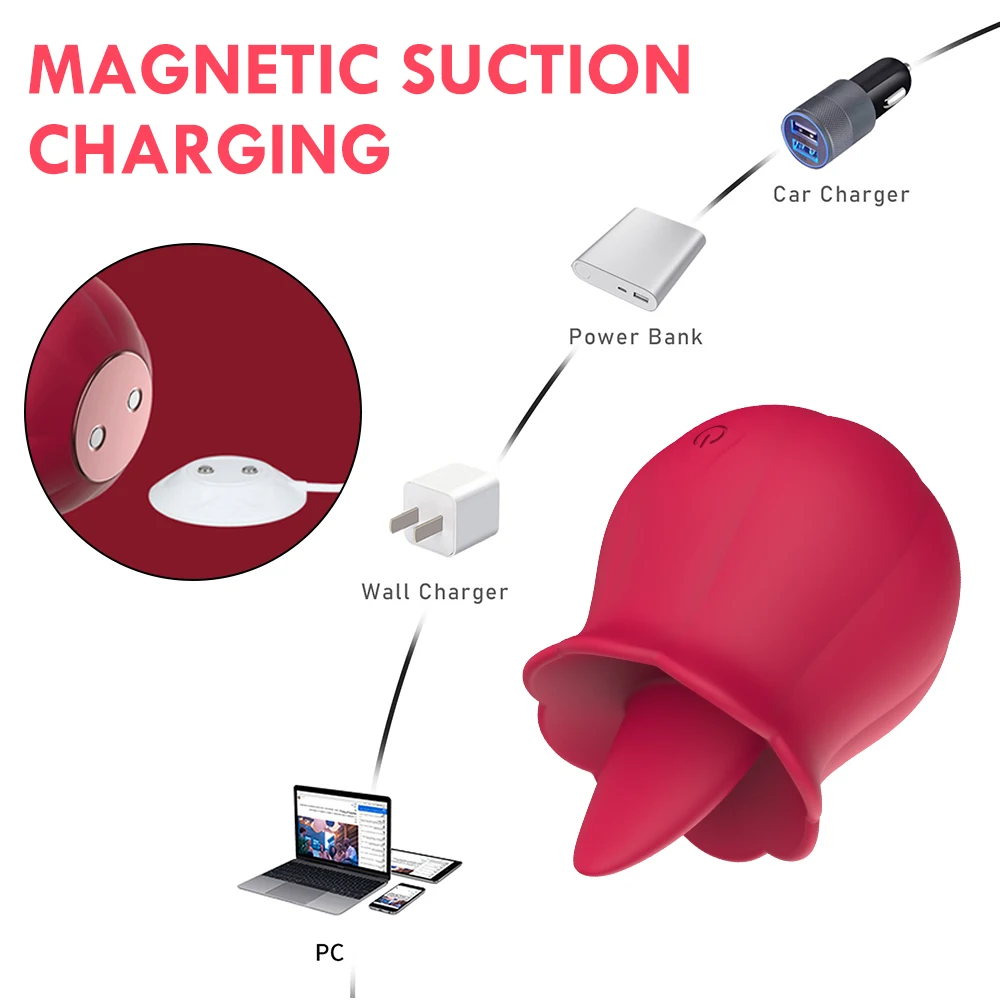 Вибратор Роза Стимулятор Клитора