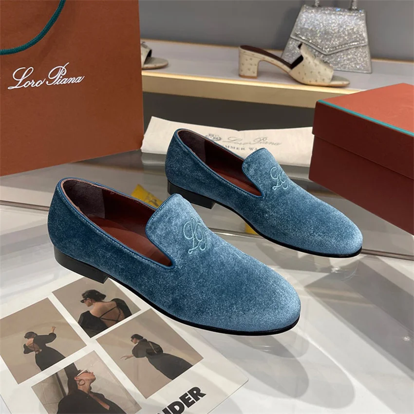 New original Loro piana shoes women pleuche loafers handmade sheepskin ladies flats party shoes
New original Loro piana shoes women pleuche loafers handmade sheepskin ladies flats party shoes