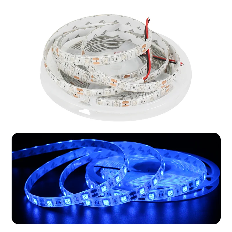DC 12V LED Strip Light SMD 5050 Blue Room Lamp Waterproof Neon LED Light Tape 5050 1M 2M 3M 4M 5M 60LED/M Flexible Holiday Lamp
DC 12V LED Strip Light SMD 5050 Blue Room Lamp Waterproof Neon LED Light Tape 5050 1M 2M 3M 4M 5M 60LED/M Flexible Holiday Lamp