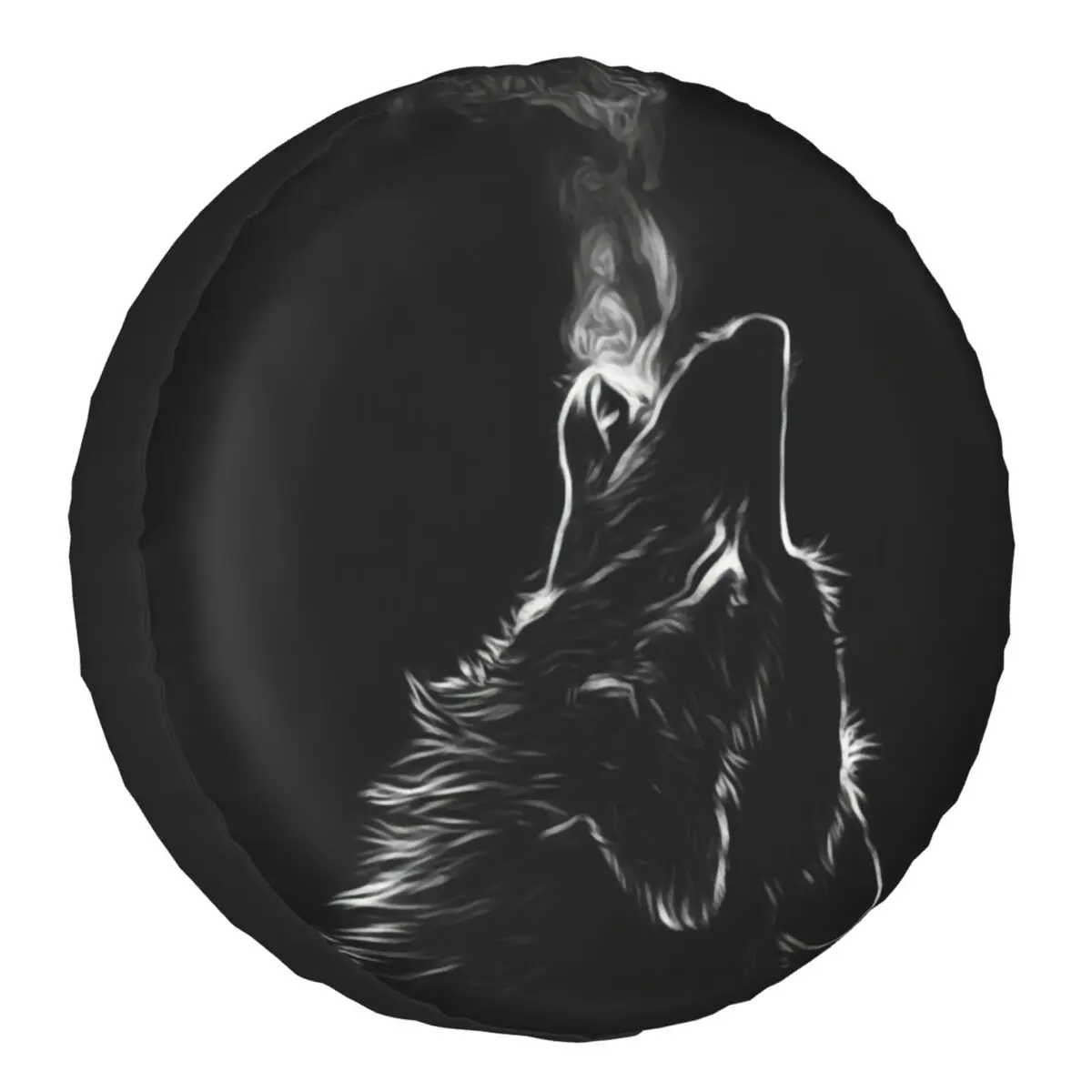 Black Wolf Spare Tire Cover Universal Fit for Jeep Pajero Animal SUV 4WD Car Wheel Protectors Accessories Inch
Black Wolf Spare Tire Cover Universal Fit for Jeep Pajero Animal SUV 4WD Car Wheel Protectors Accessories Inch