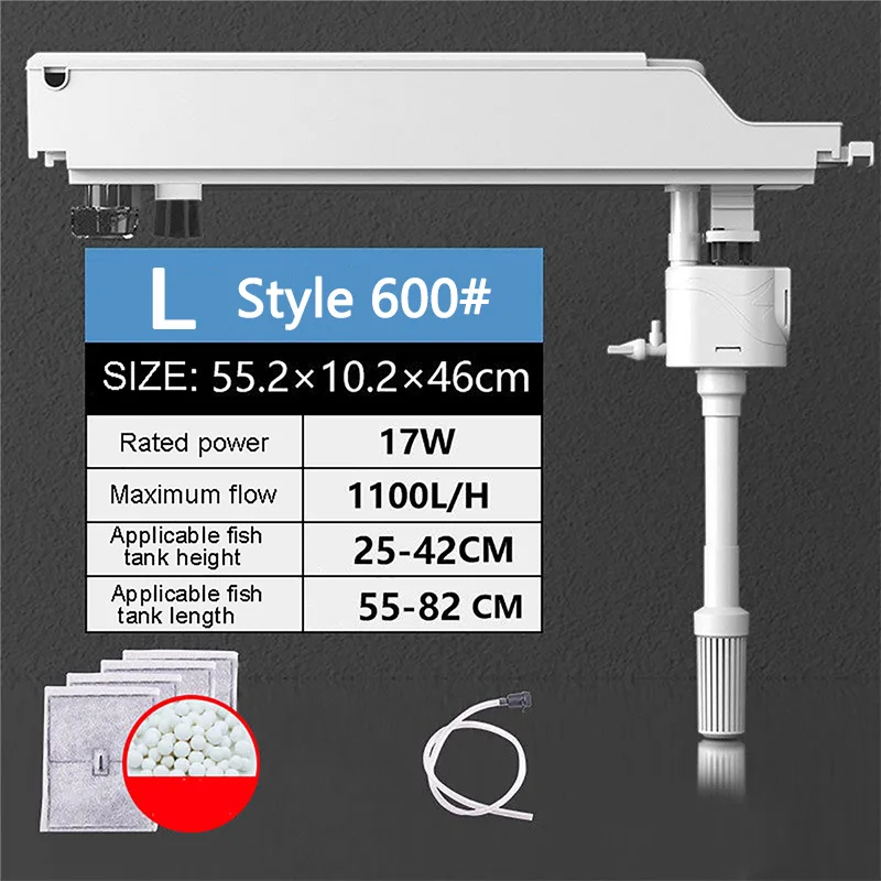 Fish Tank Filter Four-in-one Filter Pump Aeration Filtration Circulation System with Filter Box Top Filter Aquarium Accessories
Fish Tank Filter Four-in-one Filter Pump Aeration Filtration Circulation System with Filter Box Top Filter Aquarium Accessories