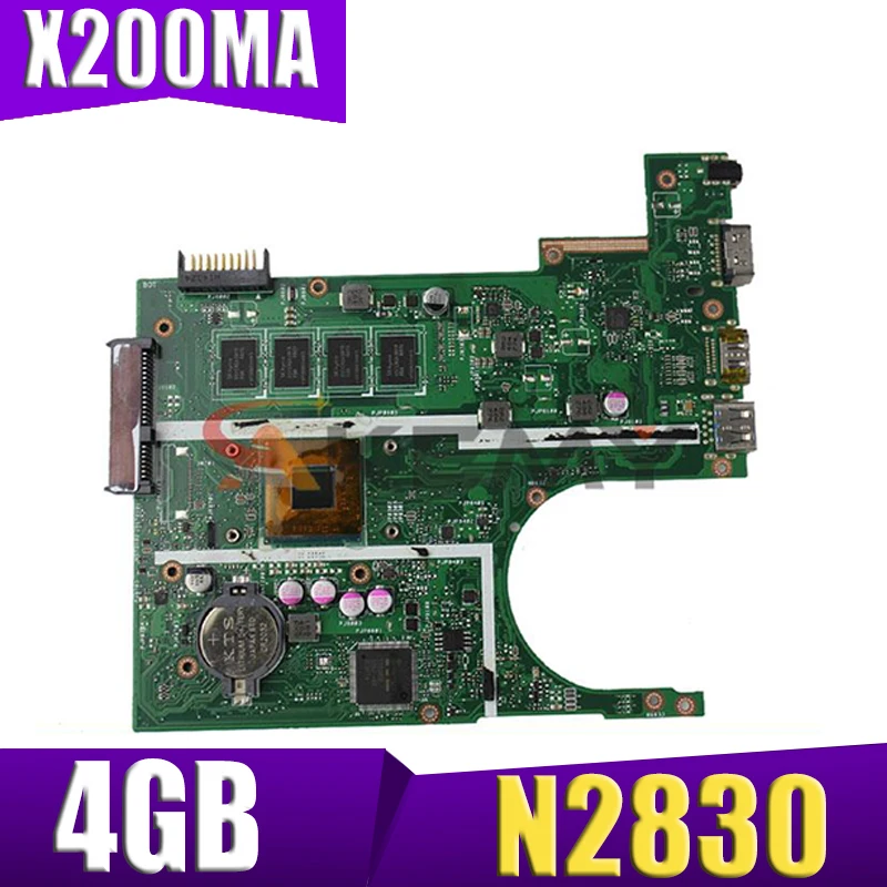 Материнская плата Akemy X200MA для ноутбука ASUS F200MA X200M X200MA, системная плата с 4GB-RAM N2830 CPU протестирована ОК
Материнская плата Akemy X200MA для ноутбука ASUS F200MA X200M X200MA, системная плата с 4GB-RAM N2830 CPU протестирована ОК