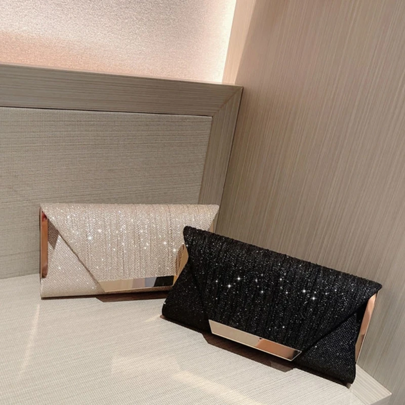 Women Exquisite Evening Bag Party Banquet Glitter Purse Lady Elegant Wedding Clutches Handbag Female Cocktail Chain Shoulder Bag
Women Exquisite Evening Bag Party Banquet Glitter Purse Lady Elegant Wedding Clutches Handbag Female Cocktail Chain Shoulder Bag