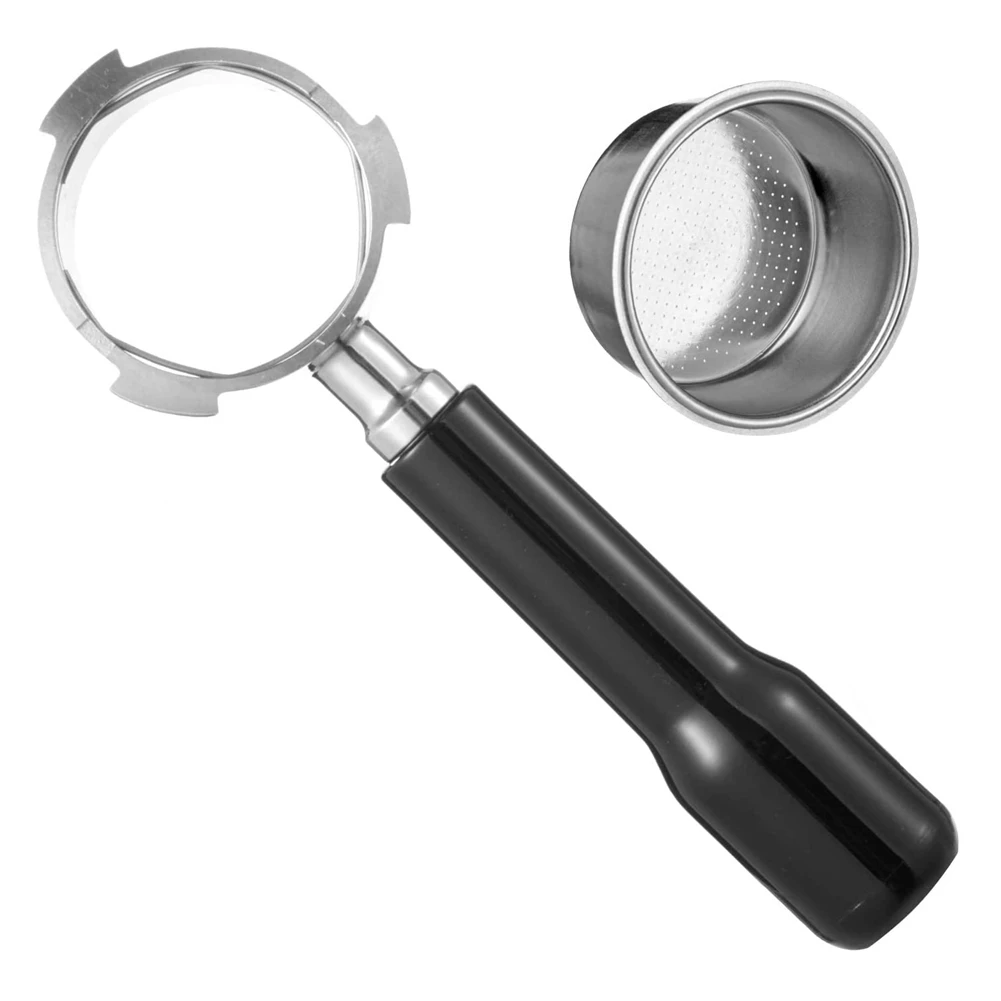 51Mm Bottomless Portafilter Fits for Delonghi Espresso Machines with 1 Cup Filter Basket
51Mm Bottomless Portafilter Fits for Delonghi Espresso Machines with 1 Cup Filter Basket