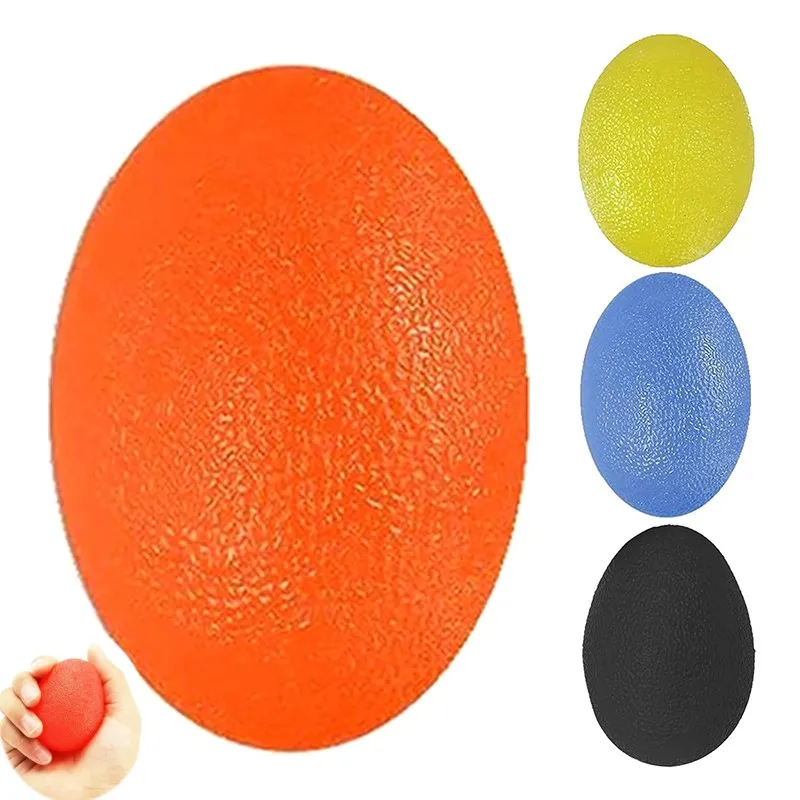 Silica Gel Hand Grip Ball Egg Men Women Gym Fitness Finger Heavy Exerciser Strength Muscle Recovery Gripper Trainer
Silica Gel Hand Grip Ball Egg Men Women Gym Fitness Finger Heavy Exerciser Strength Muscle Recovery Gripper Trainer