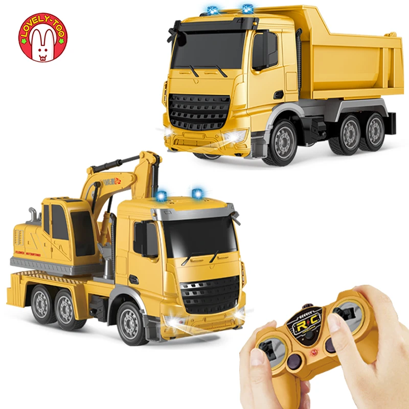 RC Car Children Toys Remote Control Car Toy For Boys Radio Tractor Excavator Dump Truck Bulldozer Electric Car Kids Gift
RC Car Children Toys Remote Control Car Toy For Boys Radio Tractor Excavator Dump Truck Bulldozer Electric Car Kids Gift
