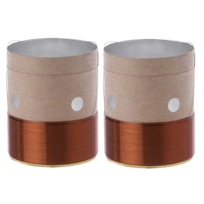 T5EE Bass Voice Coil Round Copper For 25.5MM Bass Voice Coil Woofer Speaker Coil 2PCS
T5EE Bass Voice Coil Round Copper For 25.5MM Bass Voice Coil Woofer Speaker Coil 2PCS