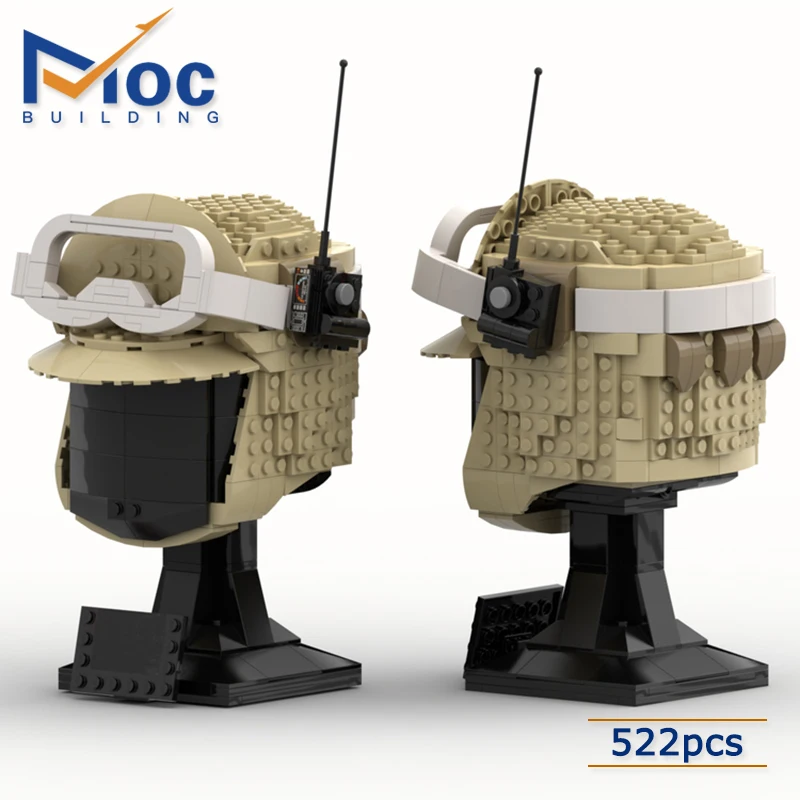 MOC Building Blocks New Movie Ideas Space Series Wars Helmet Star Series Model Empire Strikes Back Rebel Hat Bust Toy Kids Xmas
MOC Building Blocks New Movie Ideas Space Series Wars Helmet Star Series Model Empire Strikes Back Rebel Hat Bust Toy Kids Xmas