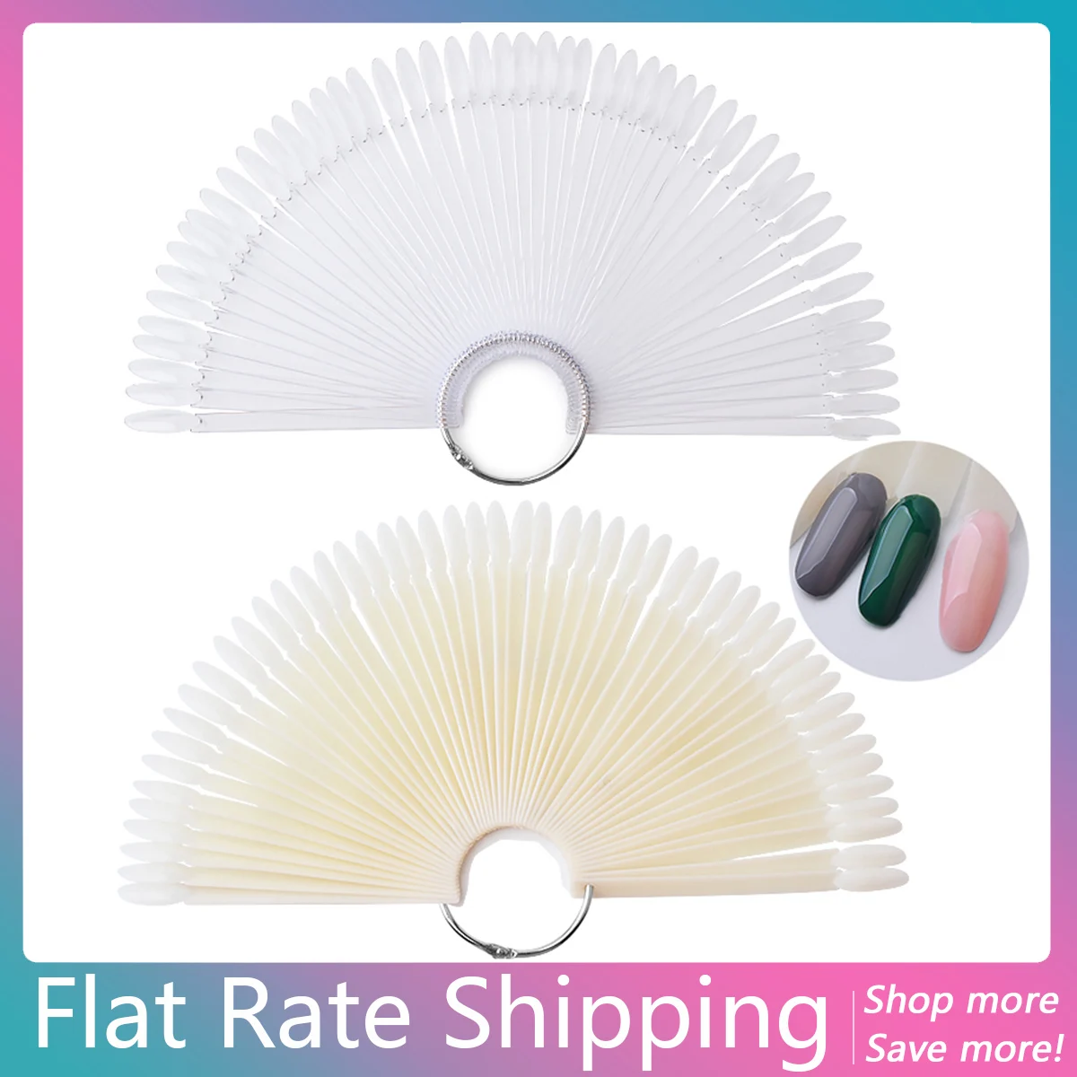 Flat Rate Shipping 1 Set 50 Pieces Round Shape Nail Poslish UV Gel Display Metal Ring Nail Art Display Accessories Manicure Tool
Flat Rate Shipping 1 Set 50 Pieces Round Shape Nail Poslish UV Gel Display Metal Ring Nail Art Display Accessories Manicure Tool