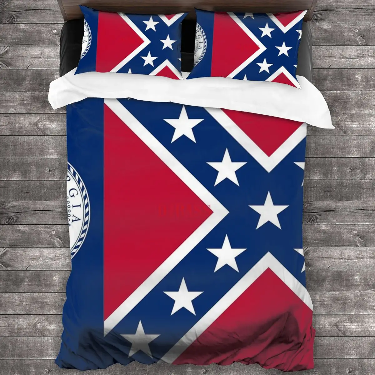 Мягкая искусственная наволочка в виде флага штата Джорджия с 2 наволочками, пододеяльник с застежкой-молнией, пододеяльник большого размер... 
Мягкая искусственная наволочка в виде флага штата Джорджия с 2 наволочками, пододеяльник с застежкой-молнией, пододеяльник большого размер...