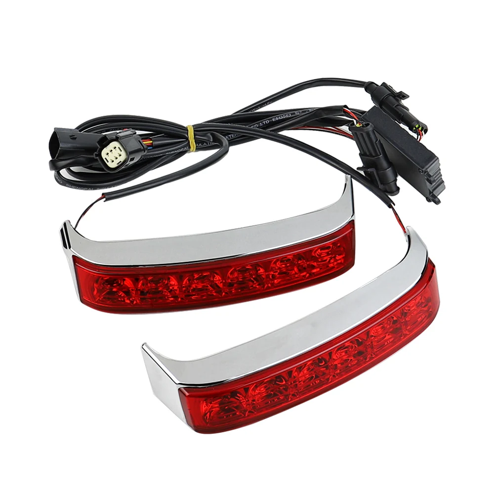 Run Brake Turn Lamp LED Saddlebag Tail Light For Touring Street Glide Road King 2014-2019 CVO Electra Glide Ultra Classic
Run Brake Turn Lamp LED Saddlebag Tail Light For Touring Street Glide Road King 2014-2019 CVO Electra Glide Ultra Classic