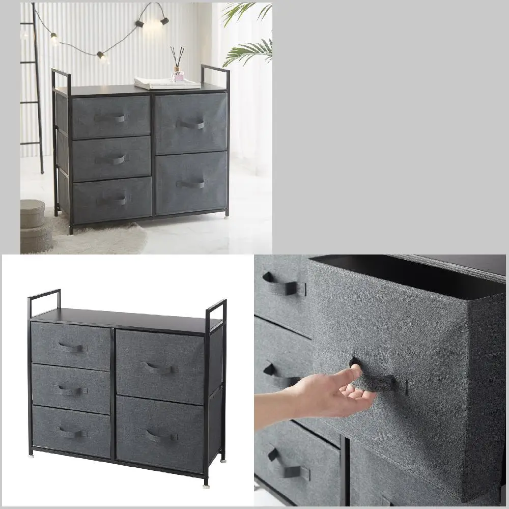 Beautiful Elegant White 6-Drawer Storage Set - Perfect for Keeping Clothes, Books, Toys and More Home Goods Tidy and Organized.
Beautiful Elegant White 6-Drawer Storage Set - Perfect for Keeping Clothes, Books, Toys and More Home Goods Tidy and Organized.