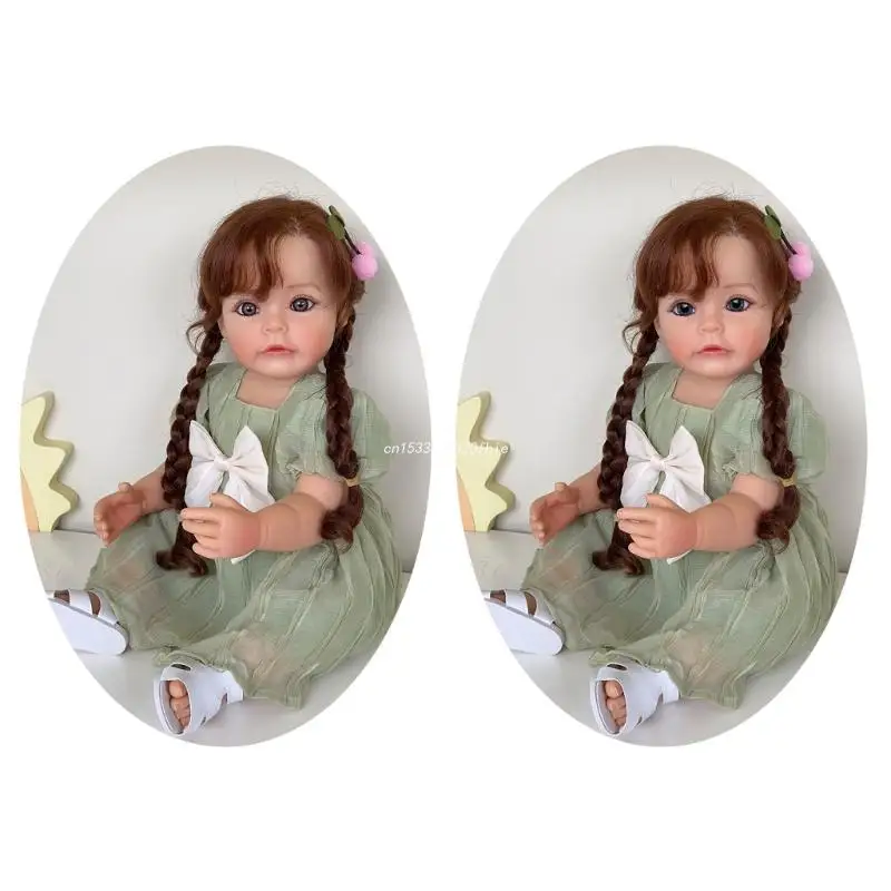 Life-like Reborns Baby 22 Inch Real Life Toddler Girl Silicone Full Body Dropship
Life-like Reborns Baby 22 Inch Real Life Toddler Girl Silicone Full Body Dropship