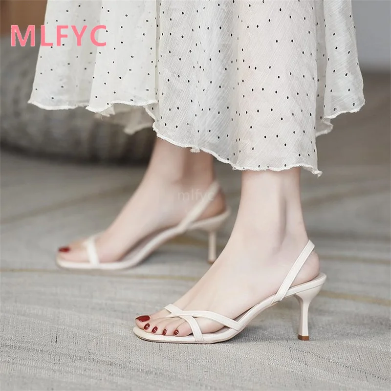 High heels female new 2021 summer temperament flip-flop square toe stiletto heel sandals fairy shoes heels women pumps
High heels female new 2021 summer temperament flip-flop square toe stiletto heel sandals fairy shoes heels women pumps