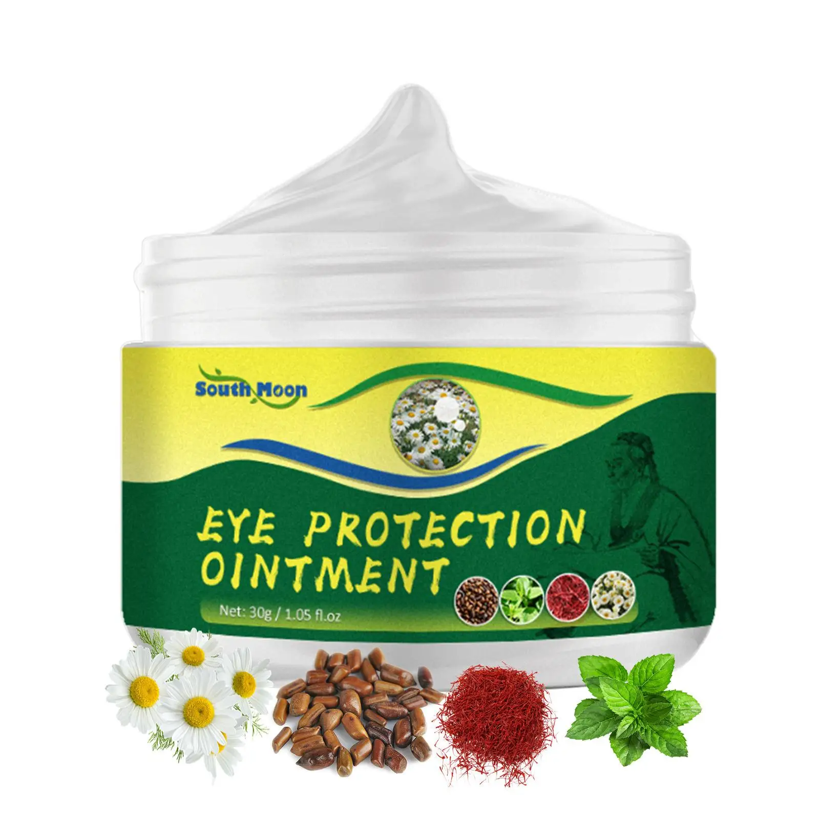 Мазь китайская для защиты глаз, крем травяной для ухода за глазами, более яркий, для снятия усталости глаз, идеально подходит для офиса
Мазь китайская для защиты глаз, крем травяной для ухода за глазами, более яркий, для снятия усталости глаз, идеально подходит для офиса