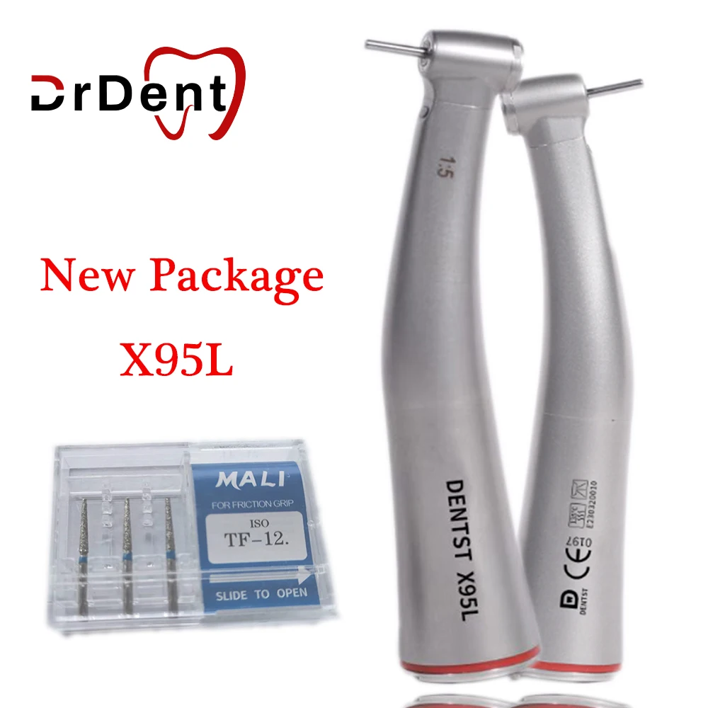 Dentst Push Button Fiber Optic X95L Low Speed Contra Angle Dental Handpiec Against Internal Spray Increasing Speed Cheaper Item
Dentst Push Button Fiber Optic X95L Low Speed Contra Angle Dental Handpiec Against Internal Spray Increasing Speed Cheaper Item