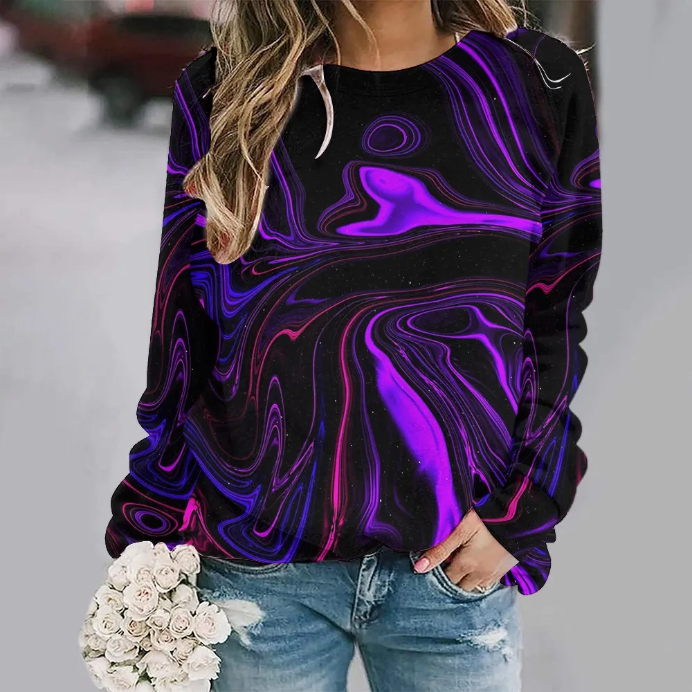 Women's Y2K Tech Style Printing Sweatshirt, Loose and Comfortable Long sleeved Pullover, Round Neck, Autumn Leisure Clothing
Women's Y2K Tech Style Printing Sweatshirt, Loose and Comfortable Long sleeved Pullover, Round Neck, Autumn Leisure Clothing