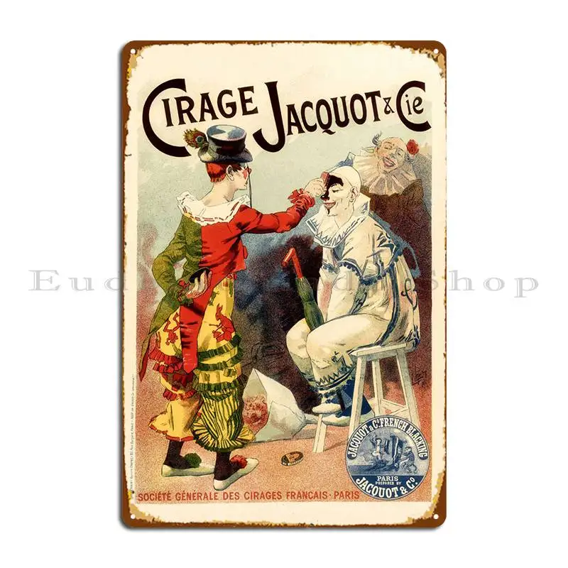 Cirage Jacquot Metal Signs Vintage Wall Decor Design Club Designs Tin Sign Poster
Cirage Jacquot Metal Signs Vintage Wall Decor Design Club Designs Tin Sign Poster