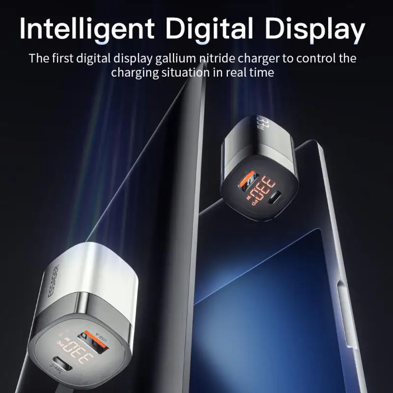 Pd Fast Charging Charging Adapters 33w Gan Digital Display Quick Charger Wall Charger For Iphone 13 12 Max Ipad
Pd Fast Charging Charging Adapters 33w Gan Digital Display Quick Charger Wall Charger For Iphone 13 12 Max Ipad