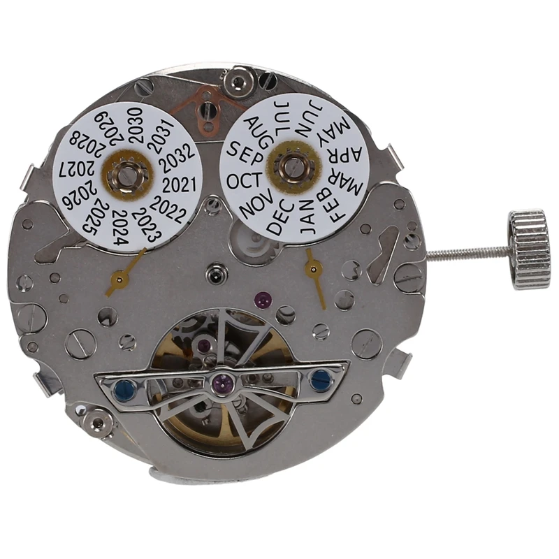 2503 Automatic Mechanical Movement Year Plate Day Plate Carved Hollow Watch Movt Parts
2503 Automatic Mechanical Movement Year Plate Day Plate Carved Hollow Watch Movt Parts