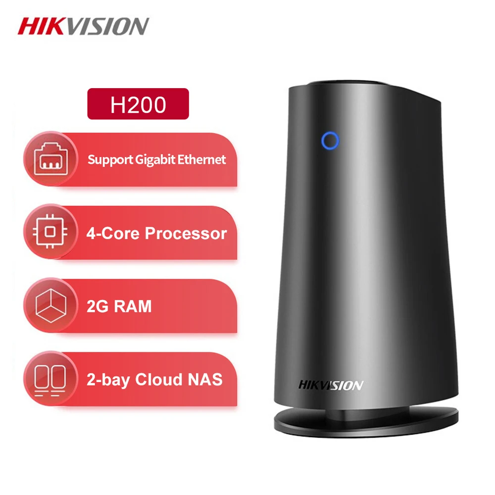 Hikvision NAS Personal Private Network Disk Network Storage Server Private Cloud Remote Access Automatic Backup H200 Diskless
Hikvision NAS Personal Private Network Disk Network Storage Server Private Cloud Remote Access Automatic Backup H200 Diskless