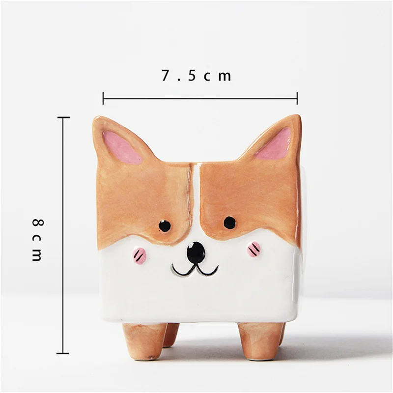 Ceramic Flower Pot Cartoon Animal Plant Vertical Garden Pots Cute Flowerpot Cartoon Animals Plants Vertical Garden Planters
Ceramic Flower Pot Cartoon Animal Plant Vertical Garden Pots Cute Flowerpot Cartoon Animals Plants Vertical Garden Planters