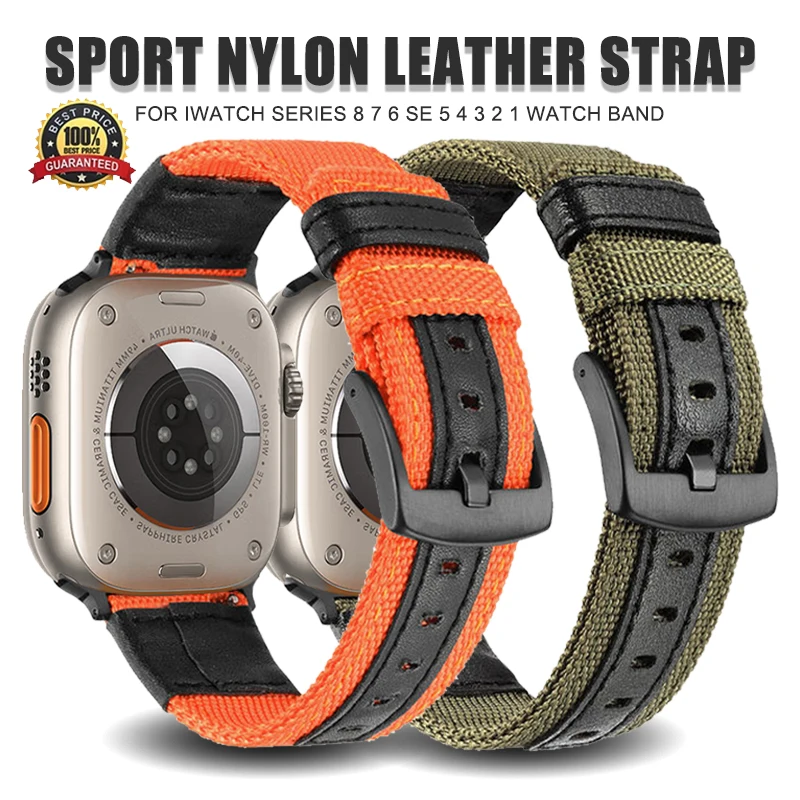 Leather Solo Loop for Apple Watch Ultra Band 49mm 44mm 38mm 42mm Fabric Nylon Elastic Belt Bracelet iWatch Series 8 7 6 se 5 4 3
Leather Solo Loop for Apple Watch Ultra Band 49mm 44mm 38mm 42mm Fabric Nylon Elastic Belt Bracelet iWatch Series 8 7 6 se 5 4 3